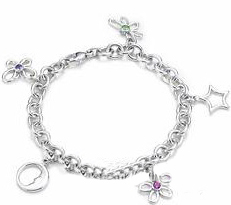 Tiffany charm bracelet jewelry