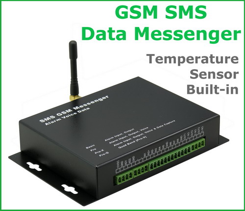 SMS Alarm Messenger (built in temperature sensor)