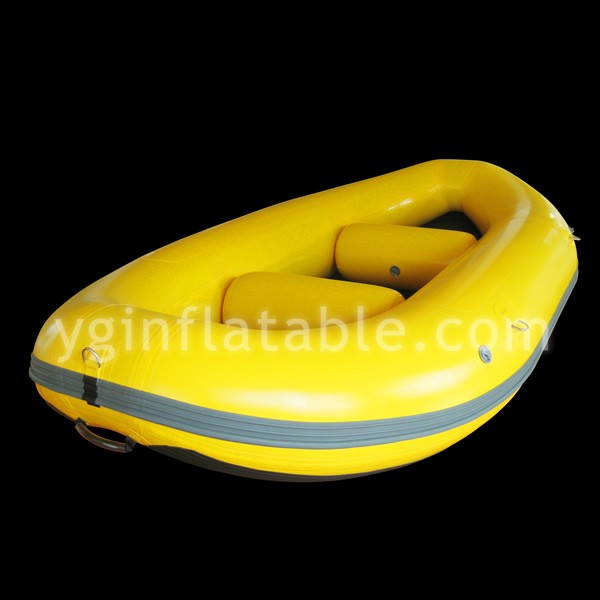 Yellow Inflatable Raft