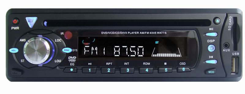 24v One Din DVD With USB/SD, Rds, Bluetooth