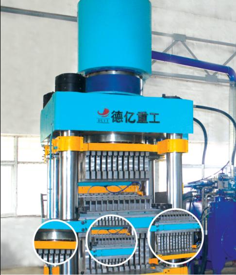 DYS850 automatic hydraulic blocks machine