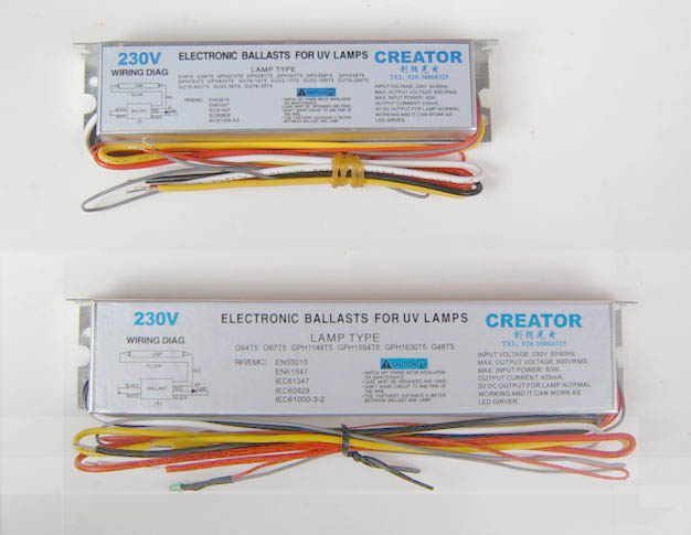 Electronic Ballasts for Low Pressure UV Lamps