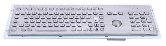 Rugged Keyboard with Trackball