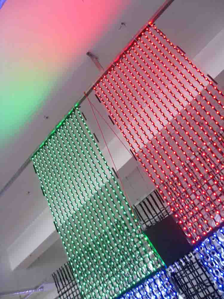 P18.75 video led curtain,curtain display solution,concert le