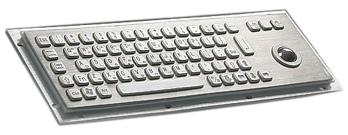 Industrial Keyboard with Trackball