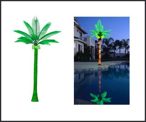 LED Palm Tree / LED landscape light / tree light / LED light