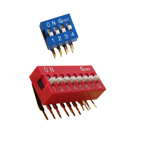 right-angle type dip switch