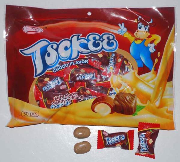 Toffee with filling