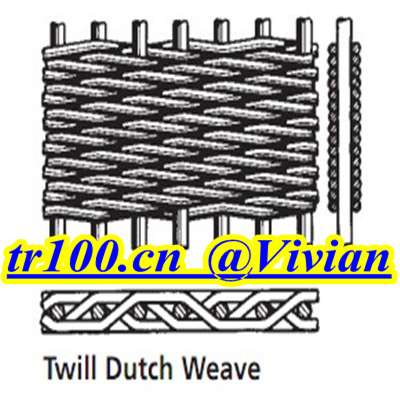 twilled weave dutch wire mesh