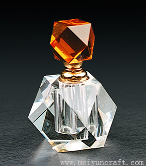 crysrtal perfume bottle
