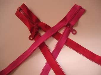 5# plastic zipper  open-end
