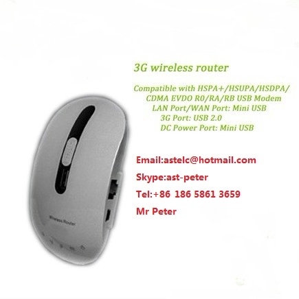 3G Mobile Wifi Wireless Router