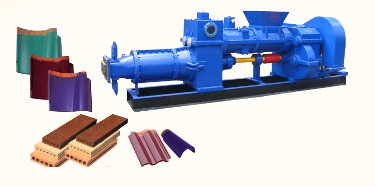 clay roof tile extruder