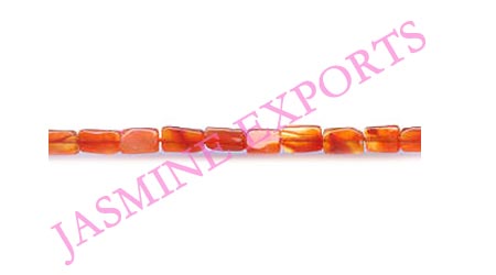 Carnelian Round Micro Faceted Beads