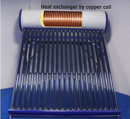 impact pressurized solar water heater
