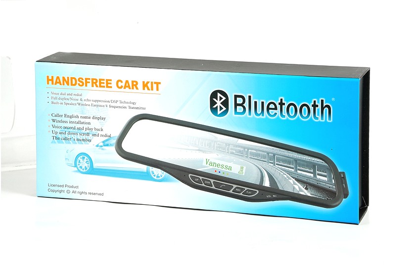 Bluetooth Rearview Mirror