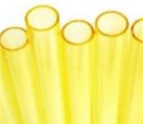 yellow quartz glass tube