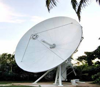 Anstellar 11.3M Earth station antenna