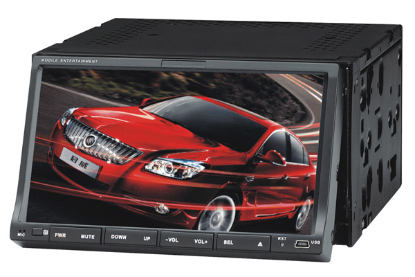 7.0 Inch 2 din Universal Car DVD GPS BT RDS,Touchscreen