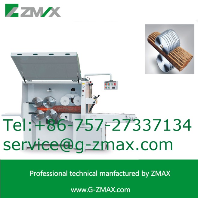 ZMAX Round Log Multi-Rip Saw Machine MJ-1424