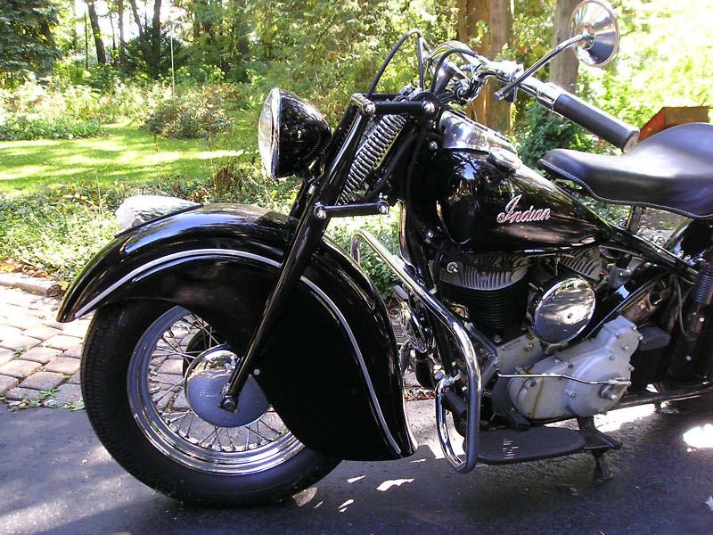 1947 Indian Chief Completely Rebuilt as Original