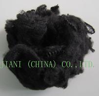 black polyester staple fiber for good quality