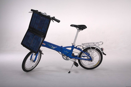 solar electric folding bike with 25 Maximum speed,EN15194,CE