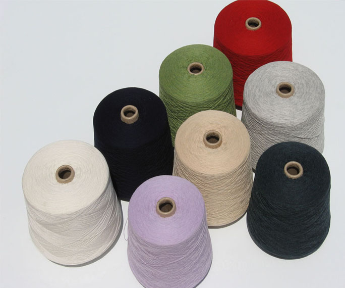 cashmere yarn and cashmere blended yarn