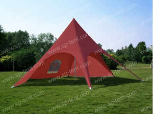 2012 hot outdoor single top star tent dia8m