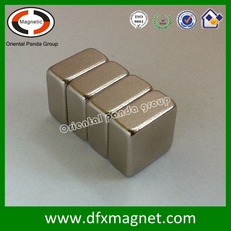 Strong neodymium permanent block magnet