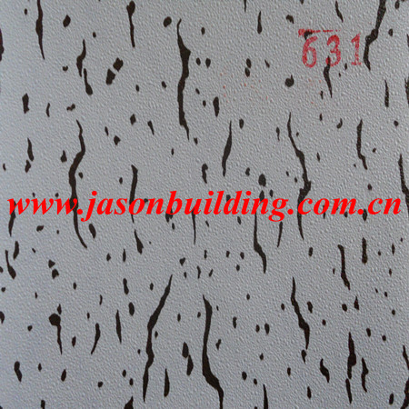 Pvc laminated gypsum ceiling tiles