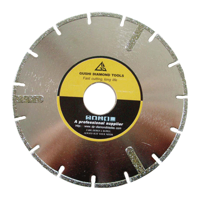 Electroplated blade-HECB