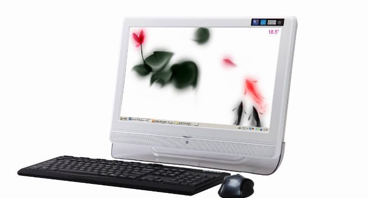 18.5 inch touchscreen all in one pc