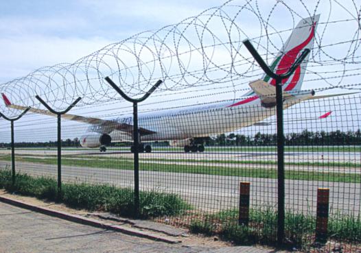 airport wire mesh fencing