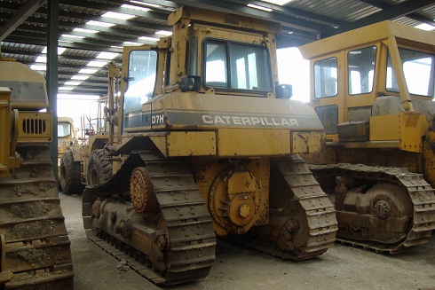 used caterpillar bulldozer D7H