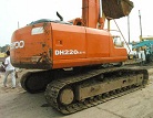 Used Excavator Daewoo DH220LC-V