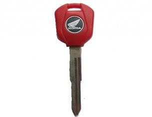 Honda motocycle key shell (red color)