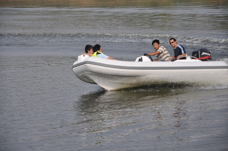 RIB boat, Rigid inflatable boat 4.3m/13'ft luxury