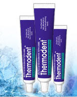 Thermodent toothpaste