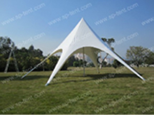 hot single top star tent for advertising 8m