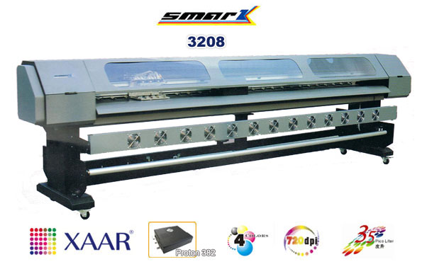 Xaar Proton380 series Smark 3208 Solvent Printer