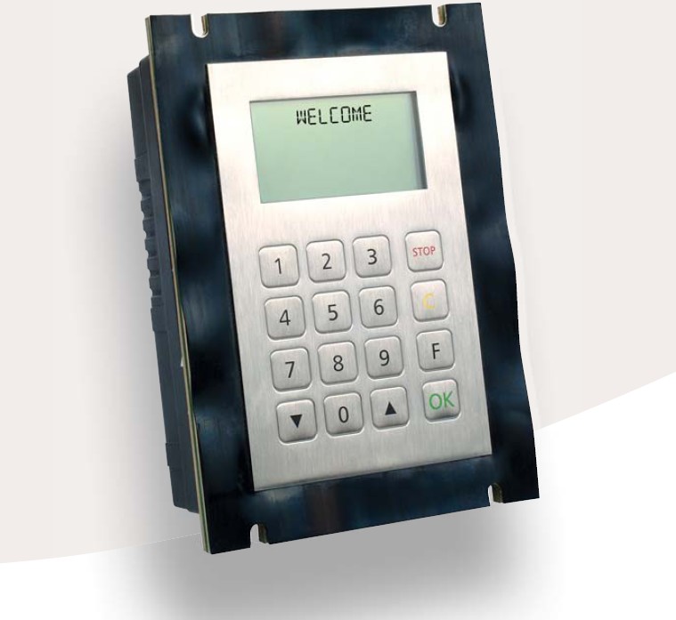 Industrial Keypad with LCD