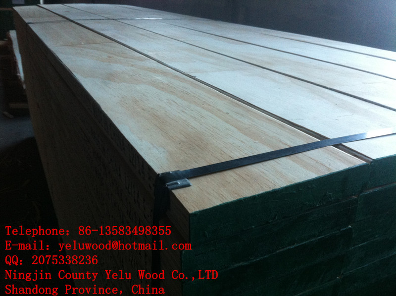 Full pine lvl scaffold board with FSC certificate