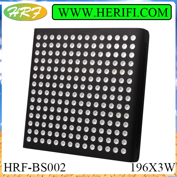 2015 herifi BS002 Gemstone series196X3W led grow light plant