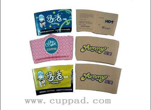 Paper cup sleeve