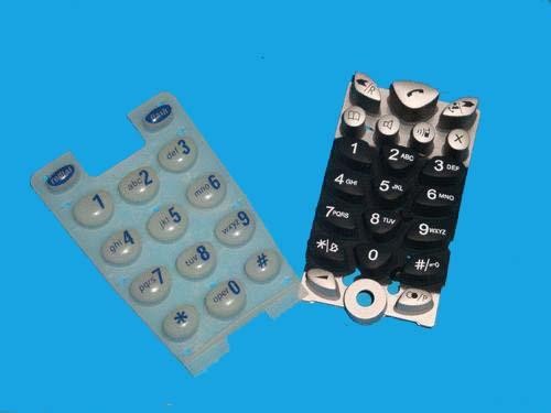 silicone rubber keypads/silicone rubber phone keypads