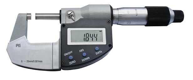 Electronic Digital Outside Micrometer IP65