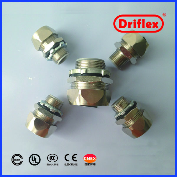 Nickel Plated Brass Straight Connector