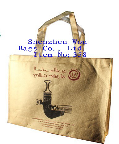 Convenient Traditional Laser E-bags with Long Double Handle