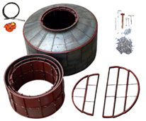 biogas steel mould
